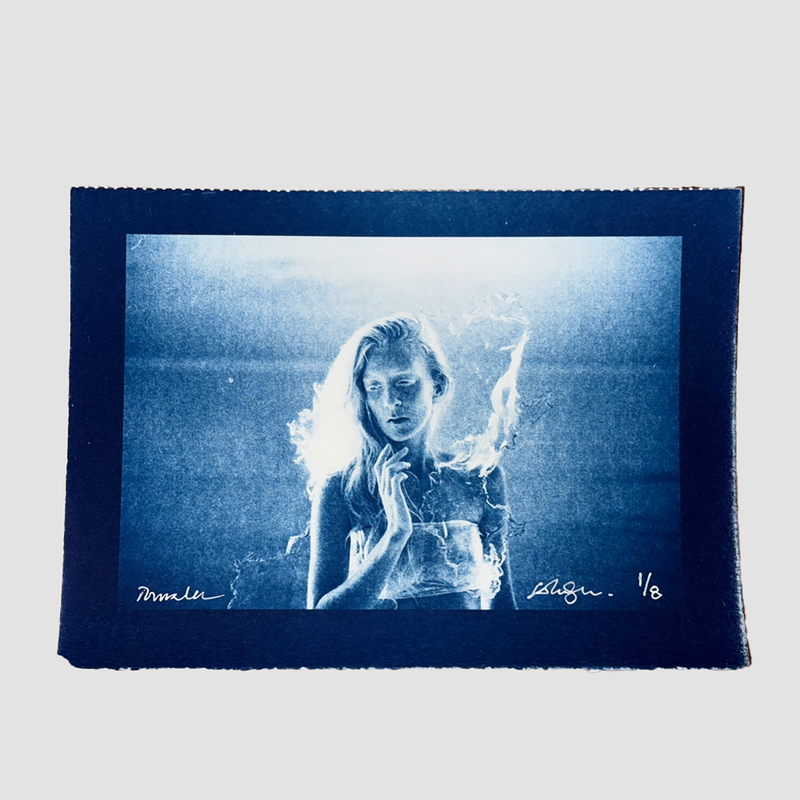 STILL BLUE cyanotype