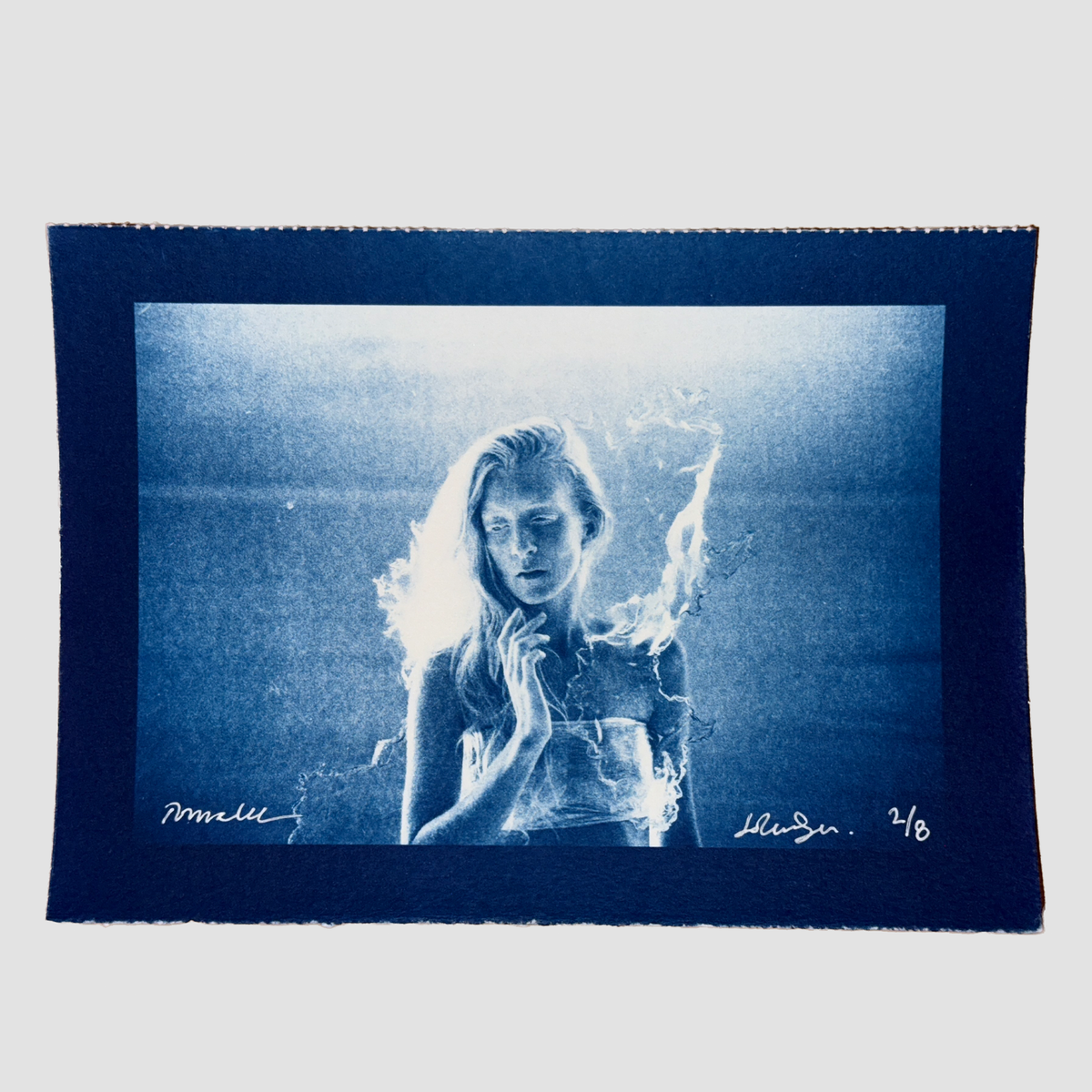 STILL BLUE cyanotype 2 of 8