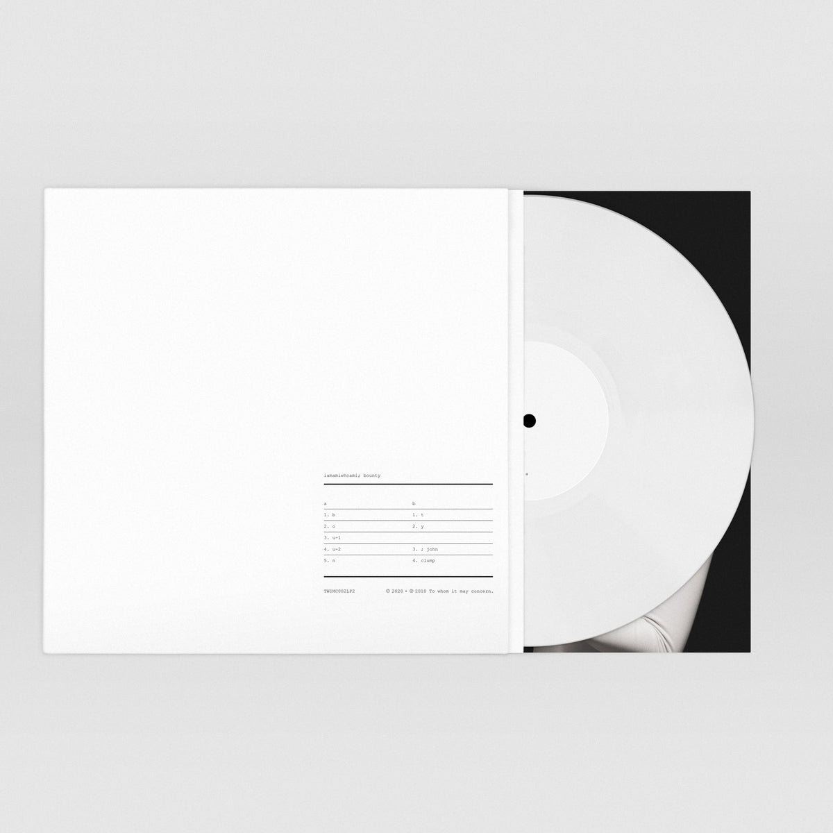 iamamiwhoami - bounty - vinyl